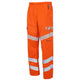 Pulsar Evolution Rail Spec Hi Vis Orange Waterproof Overtrousers EVO251