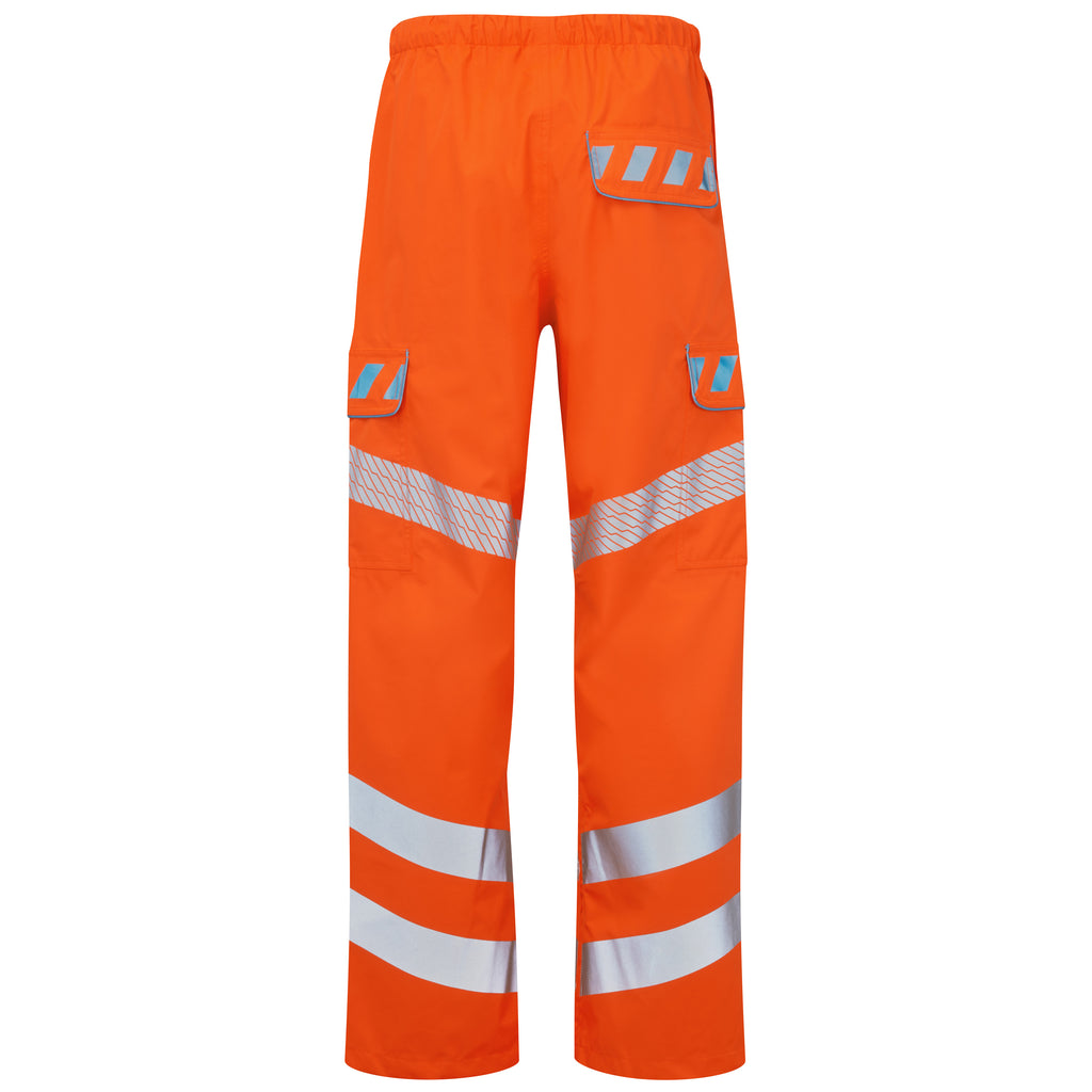 Pulsar Evolution Rail Spec Hi Vis Orange Waterproof Overtrousers EVO251