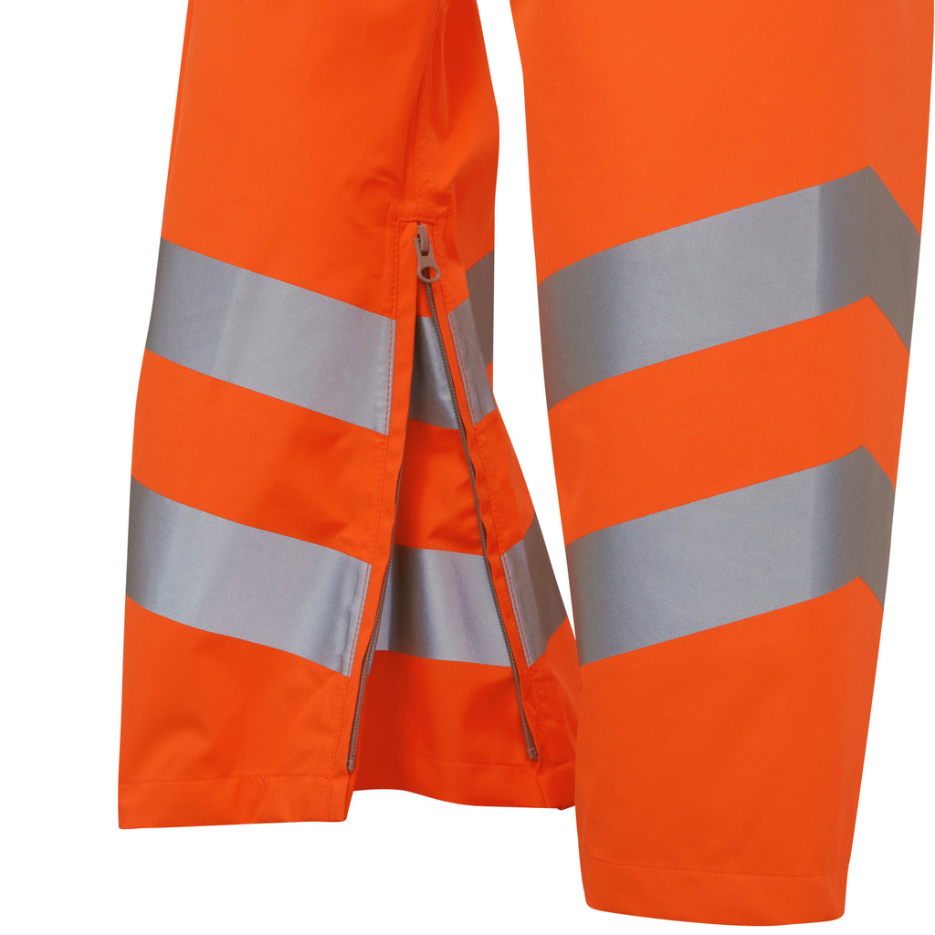 Pulsar Evolution Rail Spec Hi Vis Orange Waterproof Overtrousers EVO251