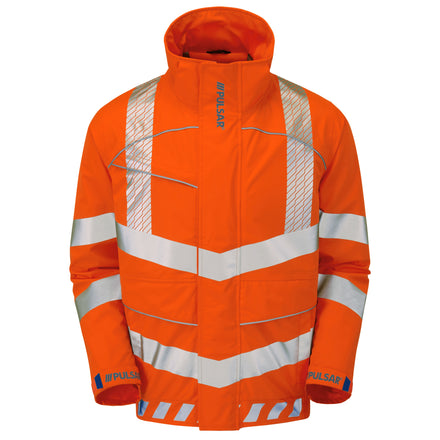 Pulsar Evolution Hi Vis Orange Bomber Jacket EVO253