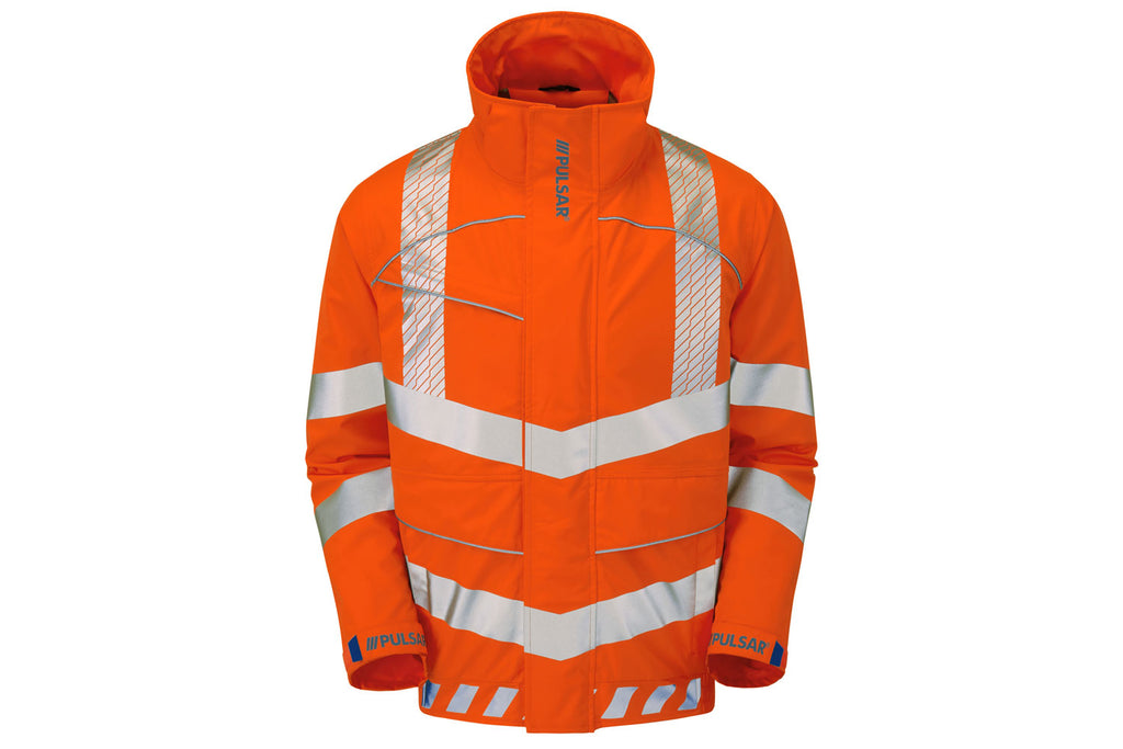 Pulsar Evolution Hi Vis Orange Bomber Jacket EVO253