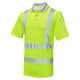 Pulsar Life Mens Hi Vis Yellow Short Sleeved Polo Shirt LFE900