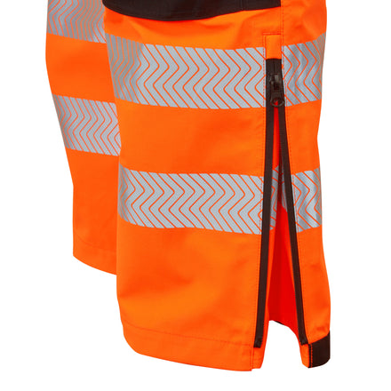 Pulsar Life Rail Spec Hi Vis Orange Waterproof Overtrousers LFE907