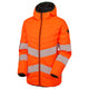 Pulsar Life Mens Rail Spec Hi Vis Orange Reversible Puffer Jacket LFE913