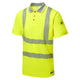 Pulsar Life Mens Hi Vis Yellow Short Sleeved Polo Shirt LFE923-NB