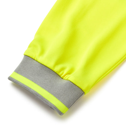 Pulsar Life Mens Hi Vis Yellow Long Sleeved Polo Shirt LFE925-NB