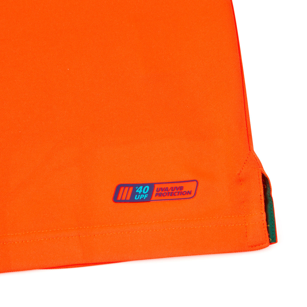 Pulsar Life Men's Hi-Vis Orange T-Shirt Long-Sleeved LFE936