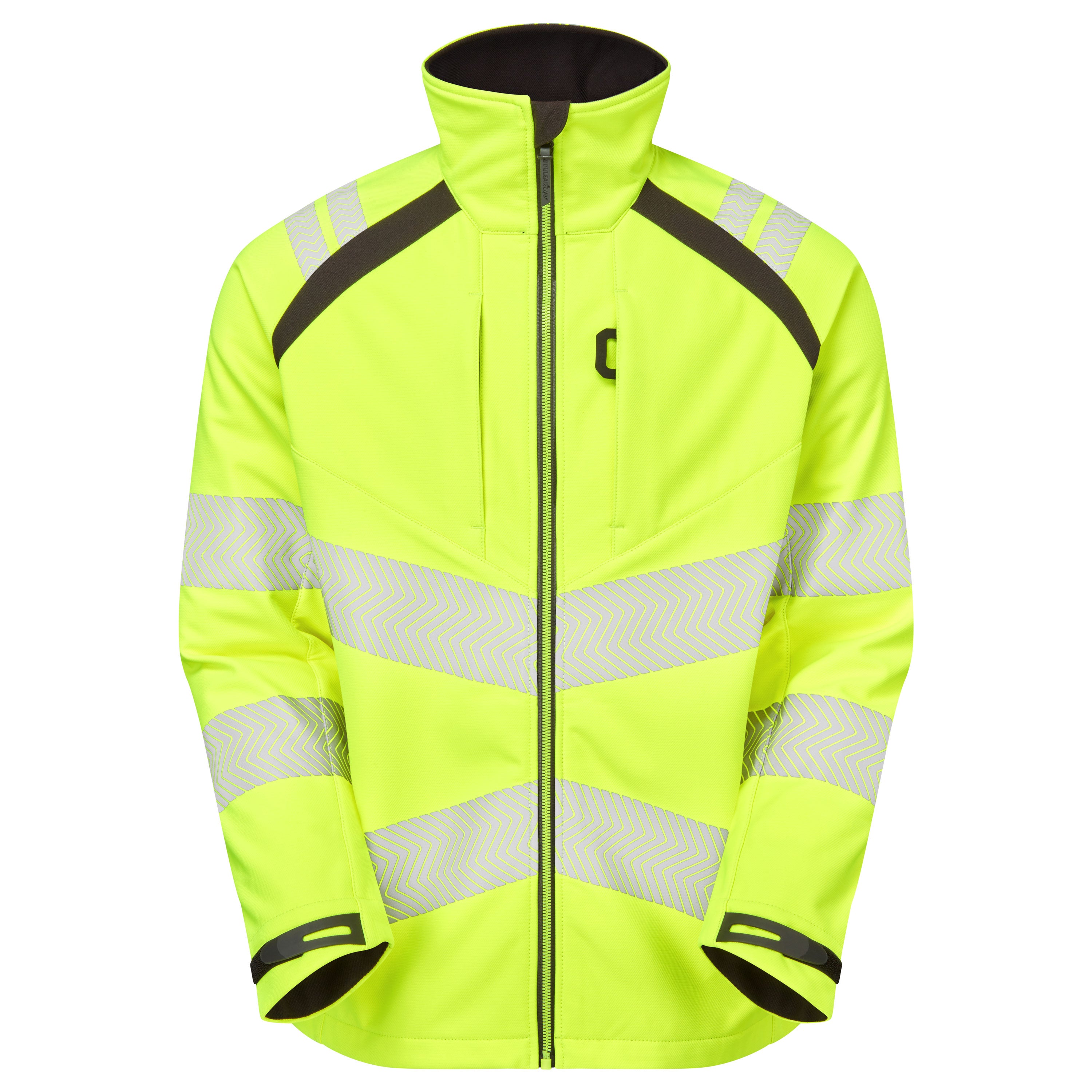 Pulsar Life Mens Hi Vis Yellow Softshell Jacket – Start Safety UK