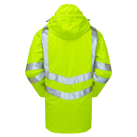 Pulsar Protect Hi Vis Yellow Waterproof Padded Storm Coat P187