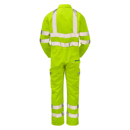 Pulsar Protect Hi Vis Yellow Coverall P349