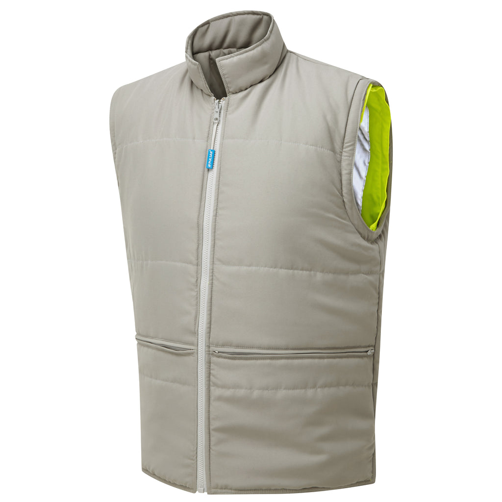 Pulsar Protect Interactive Body Warmer Hi-Vis Yellow P422