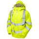 Pulsar Protect Hi Vis Yellow Mesh Lined Bomber Jacket P533