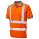 Pulsar Protect Rail Spec Hi Vis Orange Polo Shirt PR176