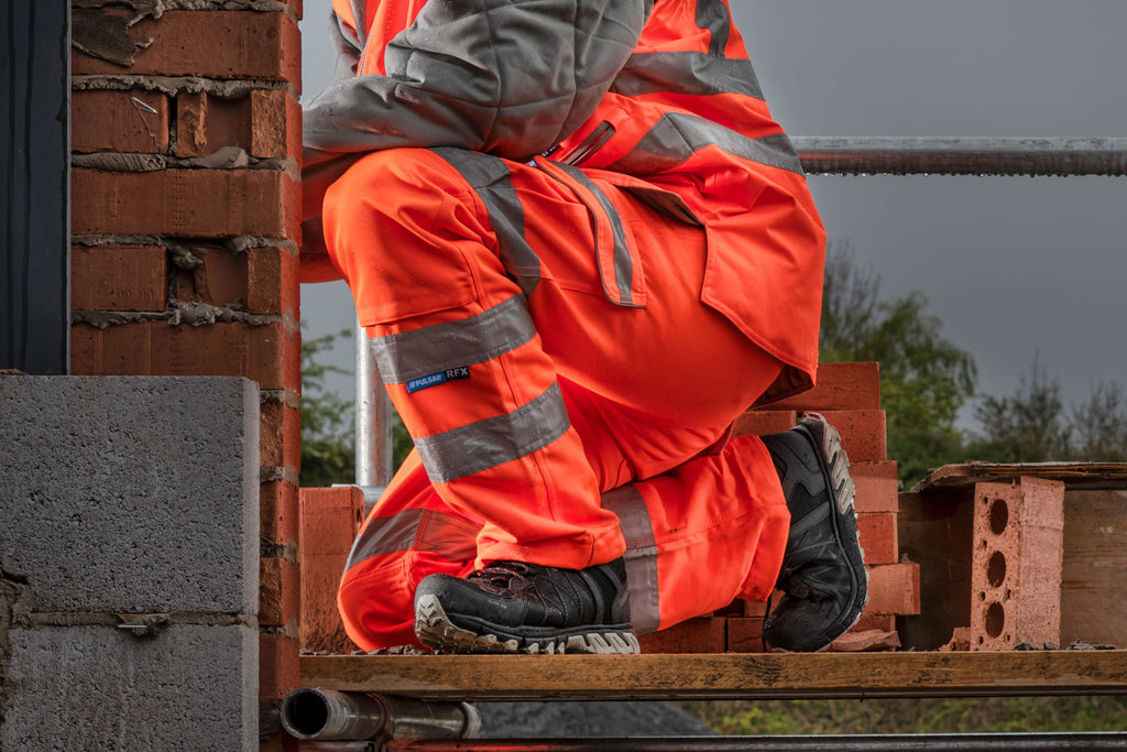 Pulsar Protect Hi Vis Orange Rail Spec Combat Trouser PR336