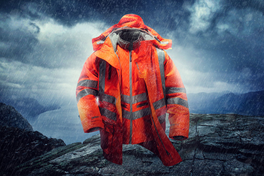 Pulsar Protect Hi Vis Orange 7-in-1 Storm Coat & Body Warmer PR497