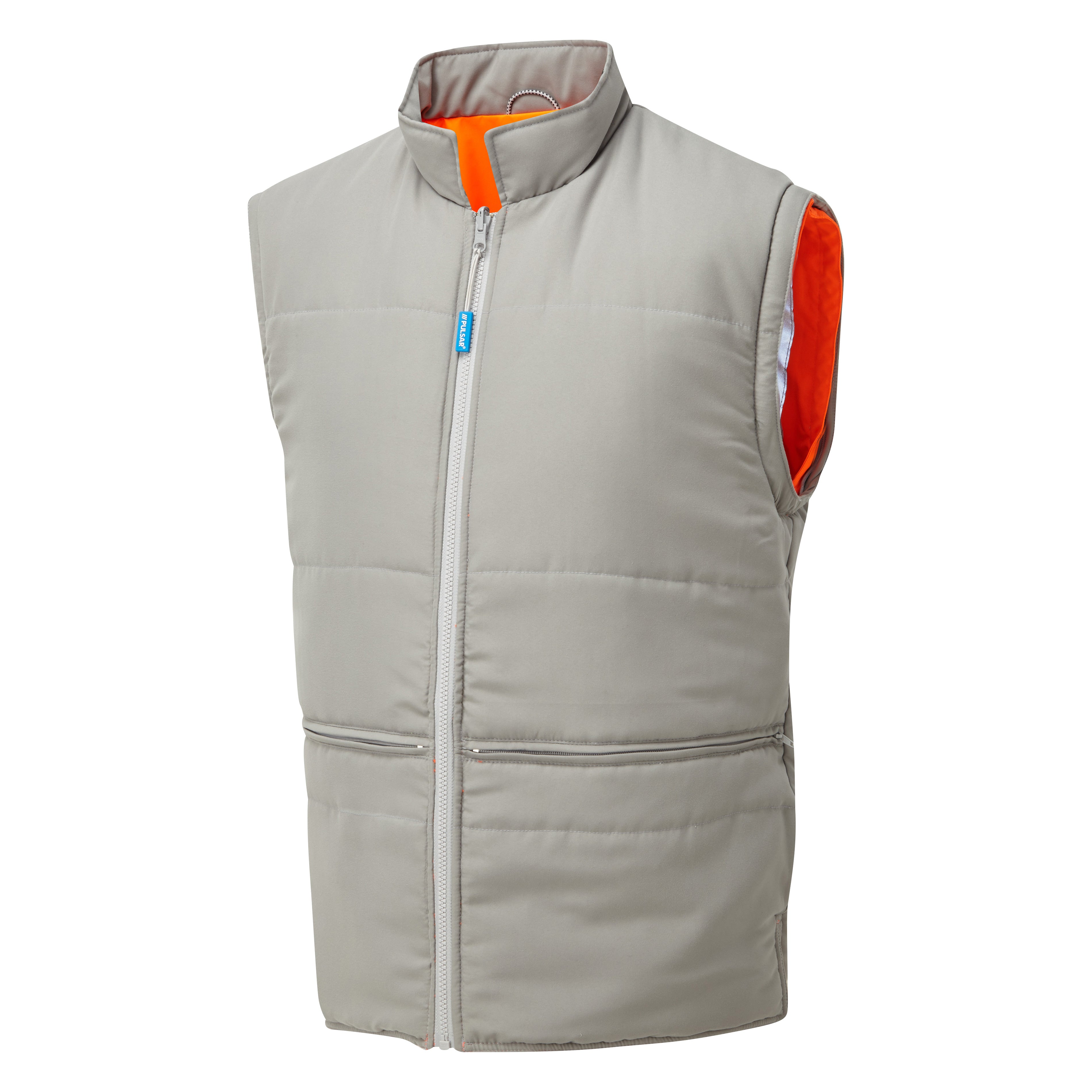 Pulsar Protect Interactive Body Warmer Hi-Vis Orange PR498 | Start