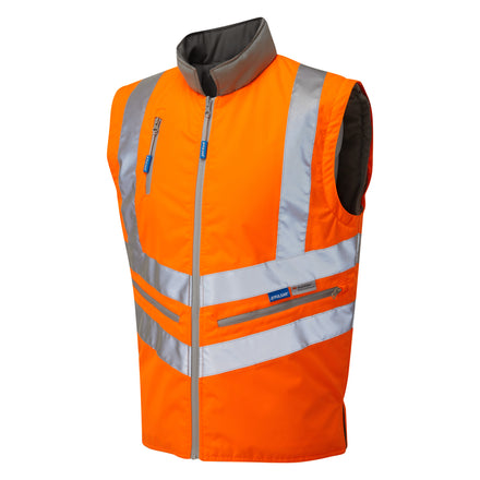 Pulsar Protect Interactive Body Warmer Hi-Vis Orange PR498