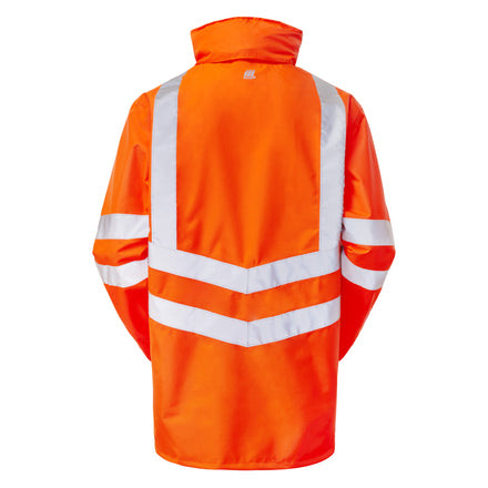 Pulsar Protect Rail Spec Hi Vis Orange Mesh Lined Storm Coat PR499