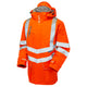 Pulsar Protect Hi Vis Orange Waterproof Padded Storm Coat PR502