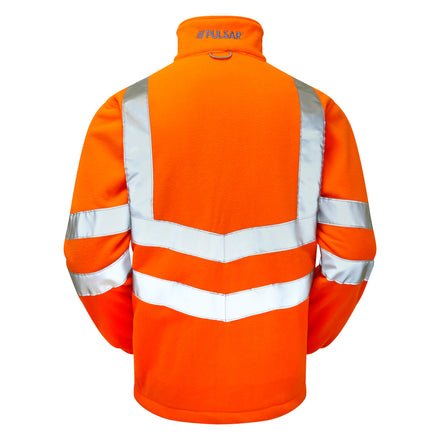 Pulsar Protect Hi Vis Orange Interactive Fleece Jacket PR508