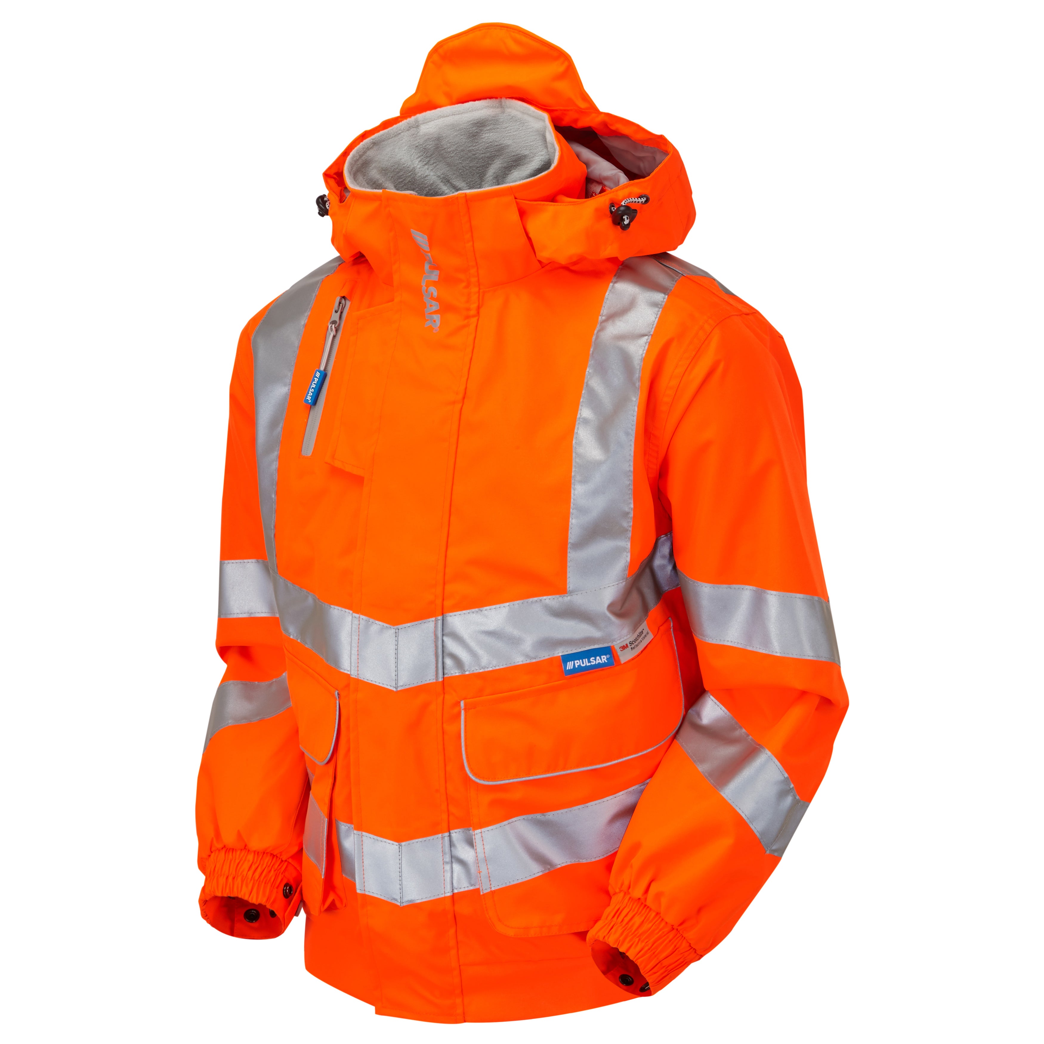 Orange safety bomber jackets hotsell