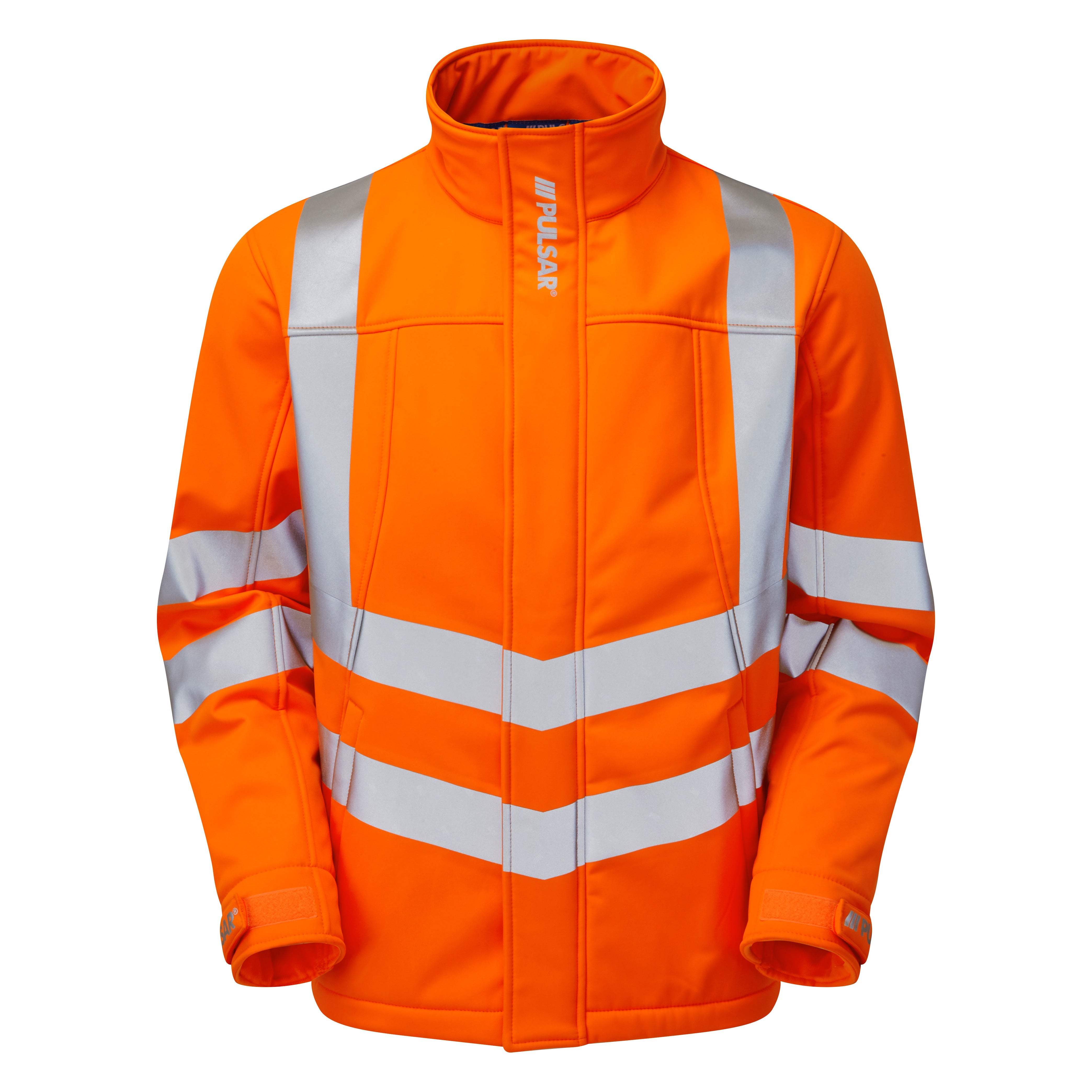 Pulsar Protect Hi Vis Orange Interactive Softshell Jacket PR535
