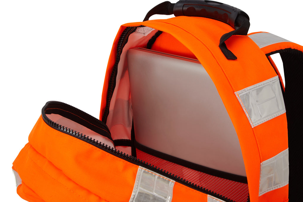 Pulsar Protect Hi Vis Orange Tear Apart Cordura Back Pack PR549