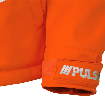 Pulsar Protect Ladies Rail Spec Hi Vis Orange Softshell Jacket PR707