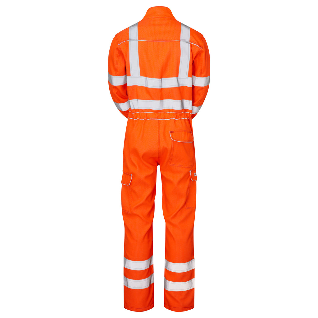 Pulsar Electric FR AST ARC Hi Vis Orange Combat Coverall PRARC05