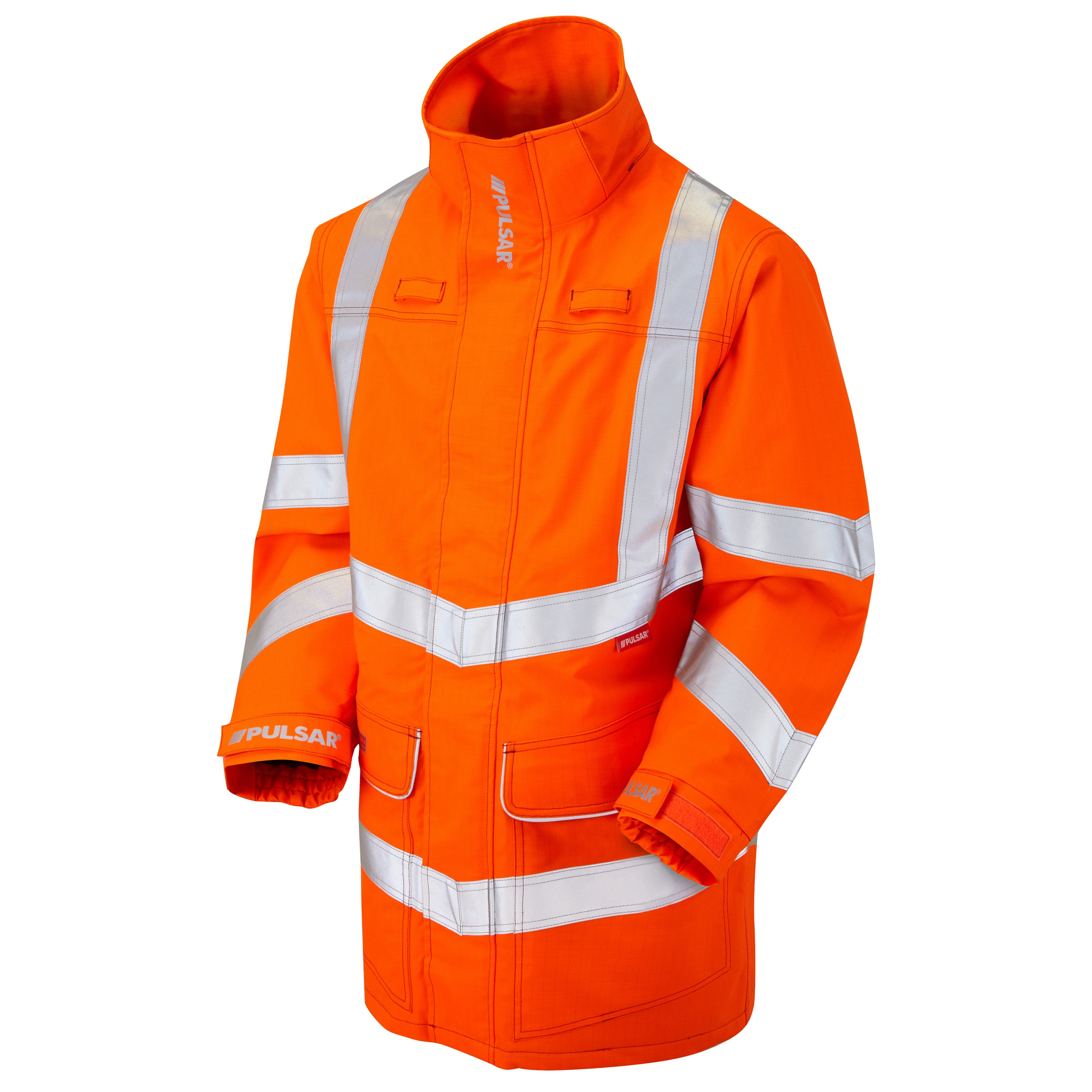 Pulsar Electric ARC Flash Hi-Vis Rail Spec Storm Coat PRARC09