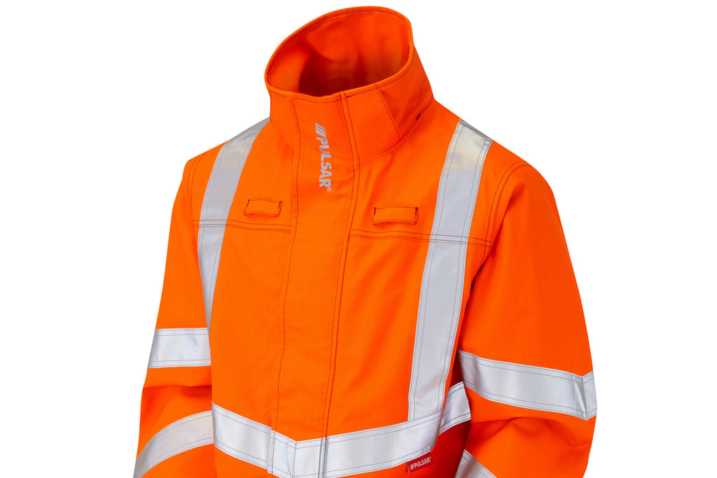 Pulsar Electric ARC Hi Vis Orange Storm Coat PRARC09