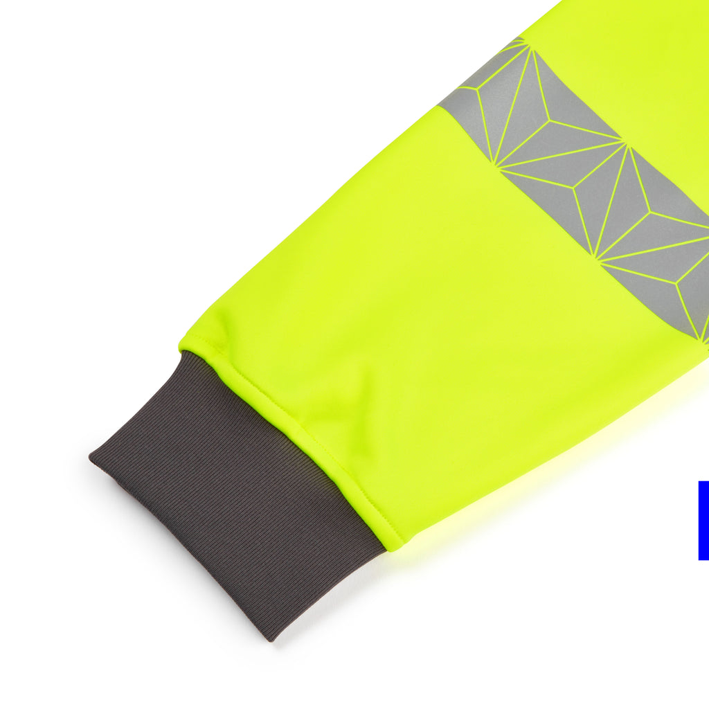 PULSAR React Hi-vis Yellow 1/4 Zip Sweater RCT804