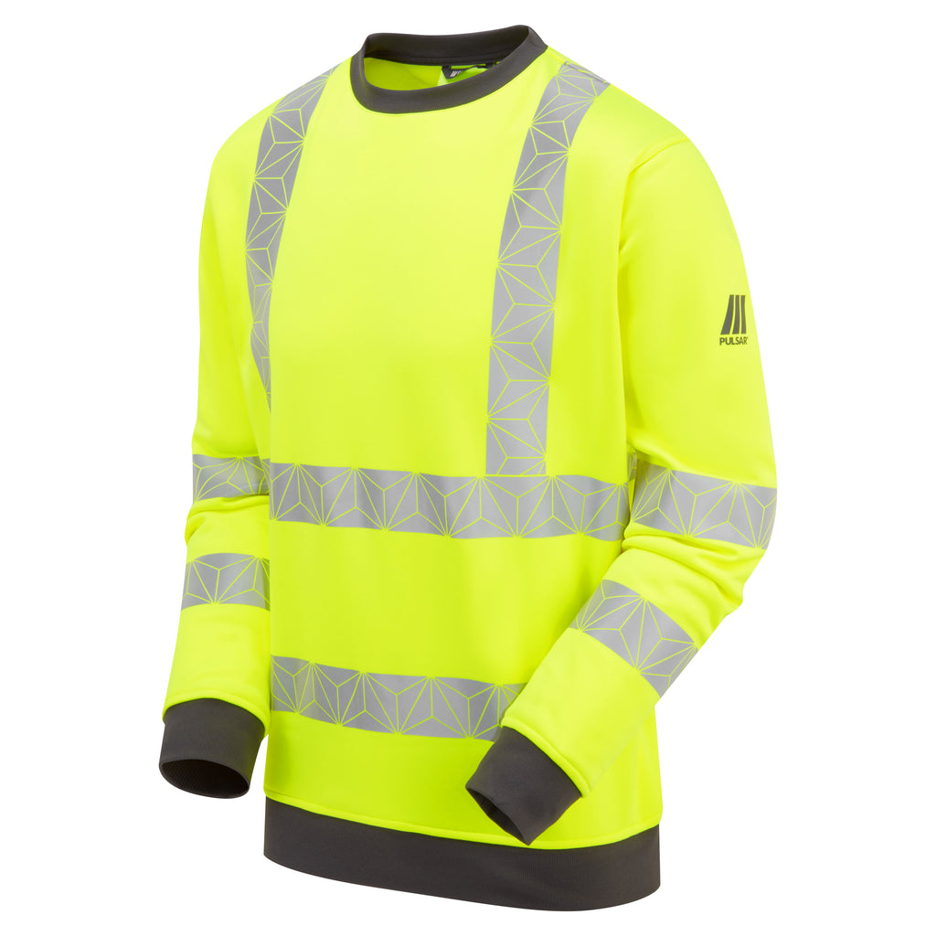 PULSAR React Hi-vis Yellow Sweater RCT806