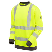 PULSAR React Hi-vis Yellow Sweater RCT806