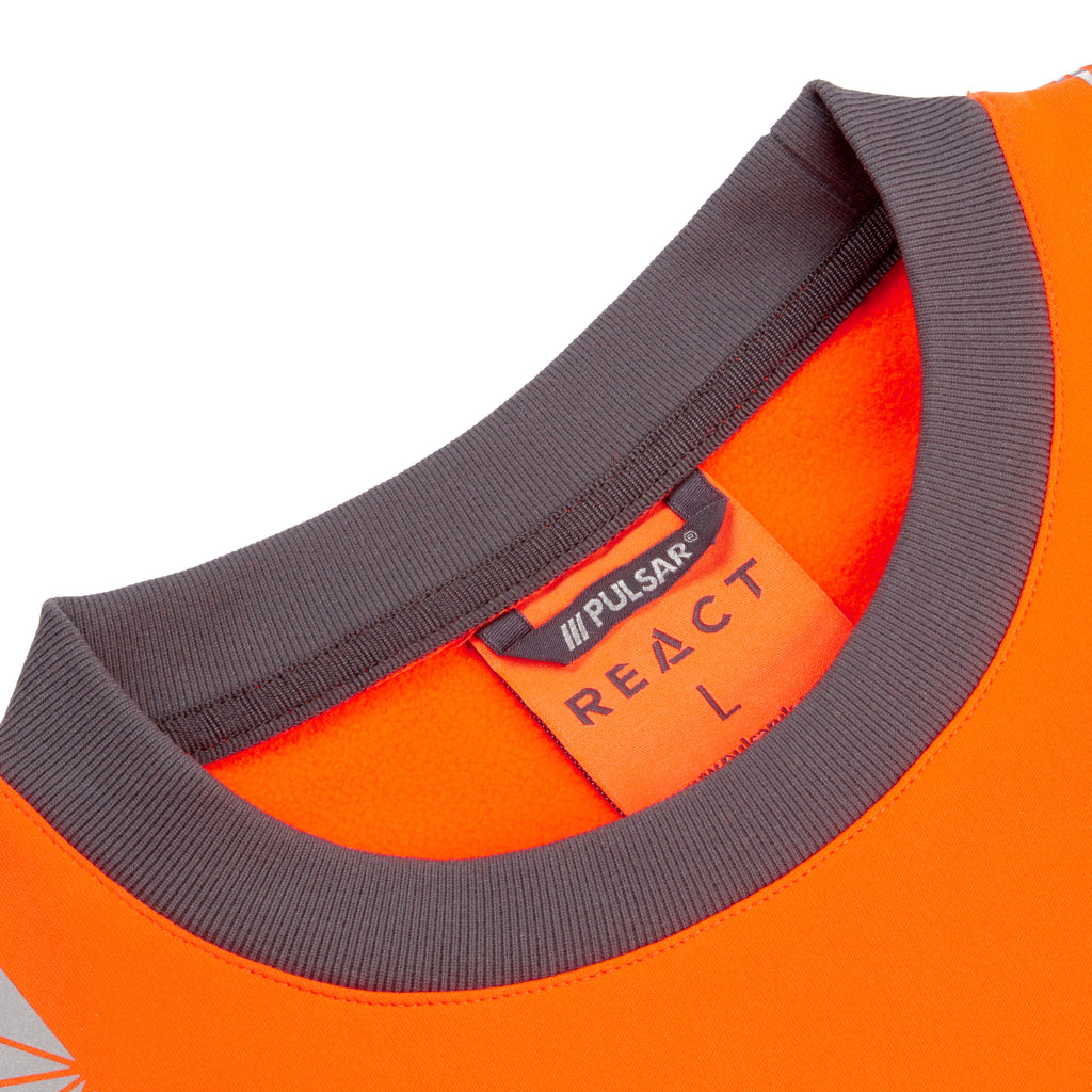 PULSAR React Hi-vis Orange Sweater RCT807