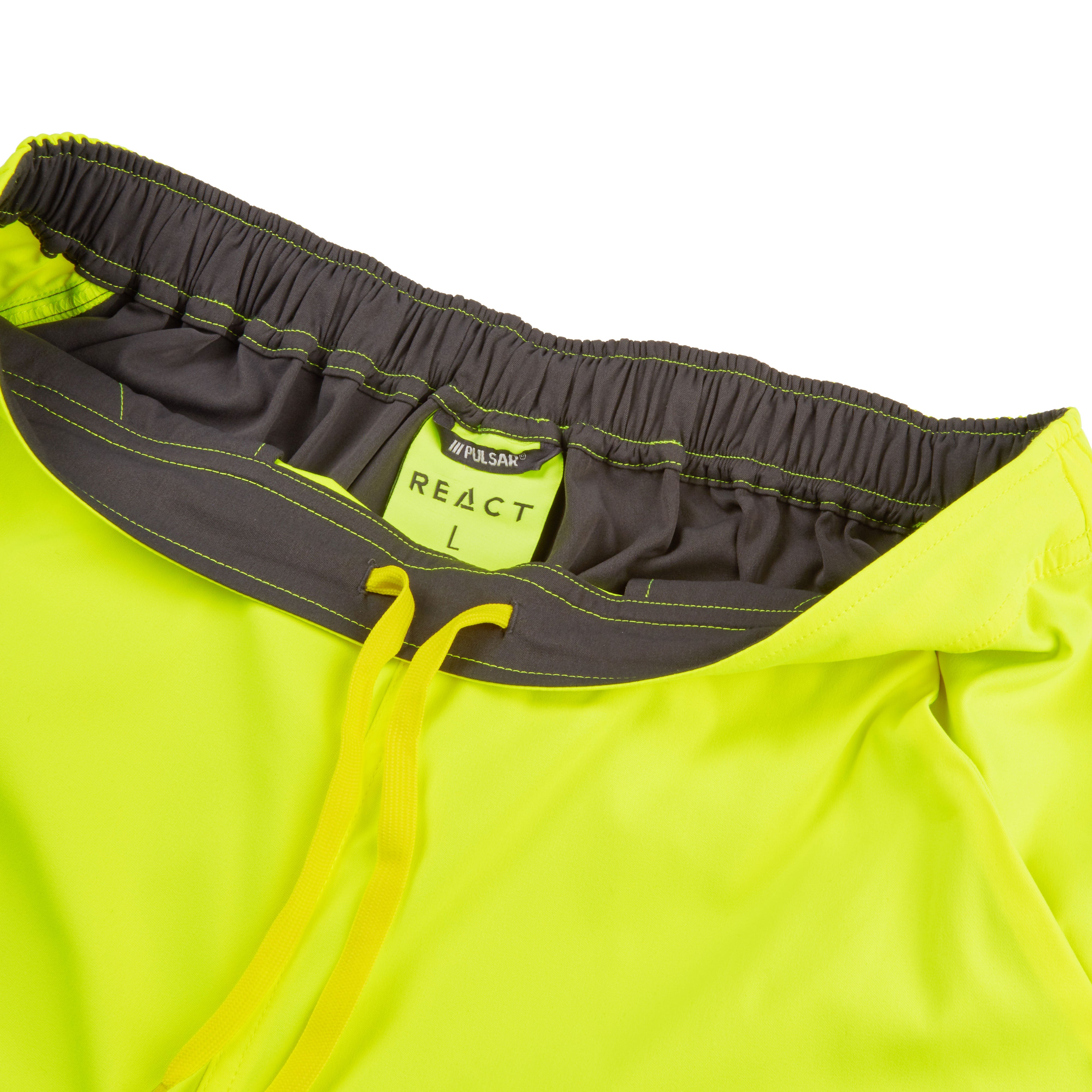 PULSAR React Hi-vis Yellow/Grey Combat Trousers RCT810 | Start