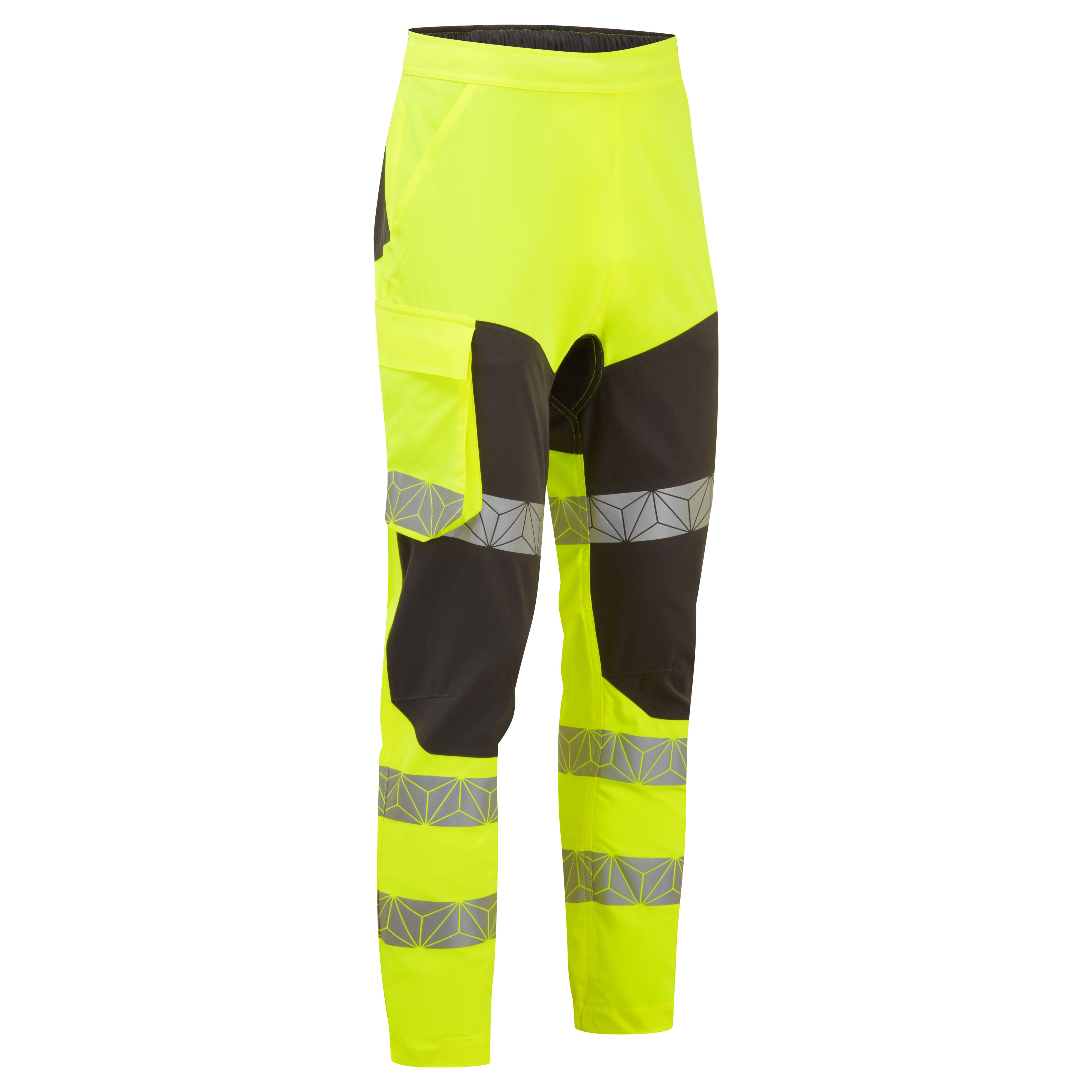 トップス YELLO DISTRESSED BLOOD TYPE AB PULSAR React Hi-vis Yellow/Grey Combat Trousers RCT810 | Start