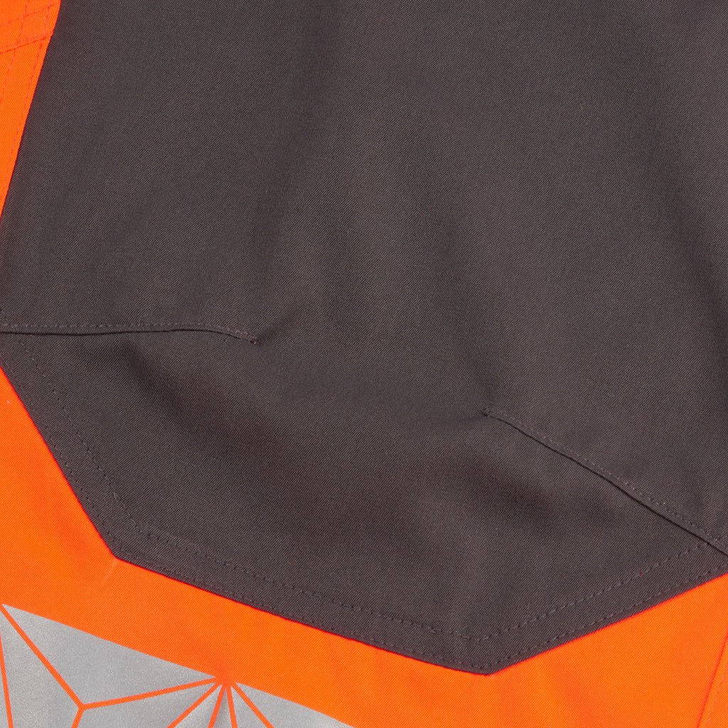 PULSAR React Hi-vis Orange/Grey Combat Trousers RCT811