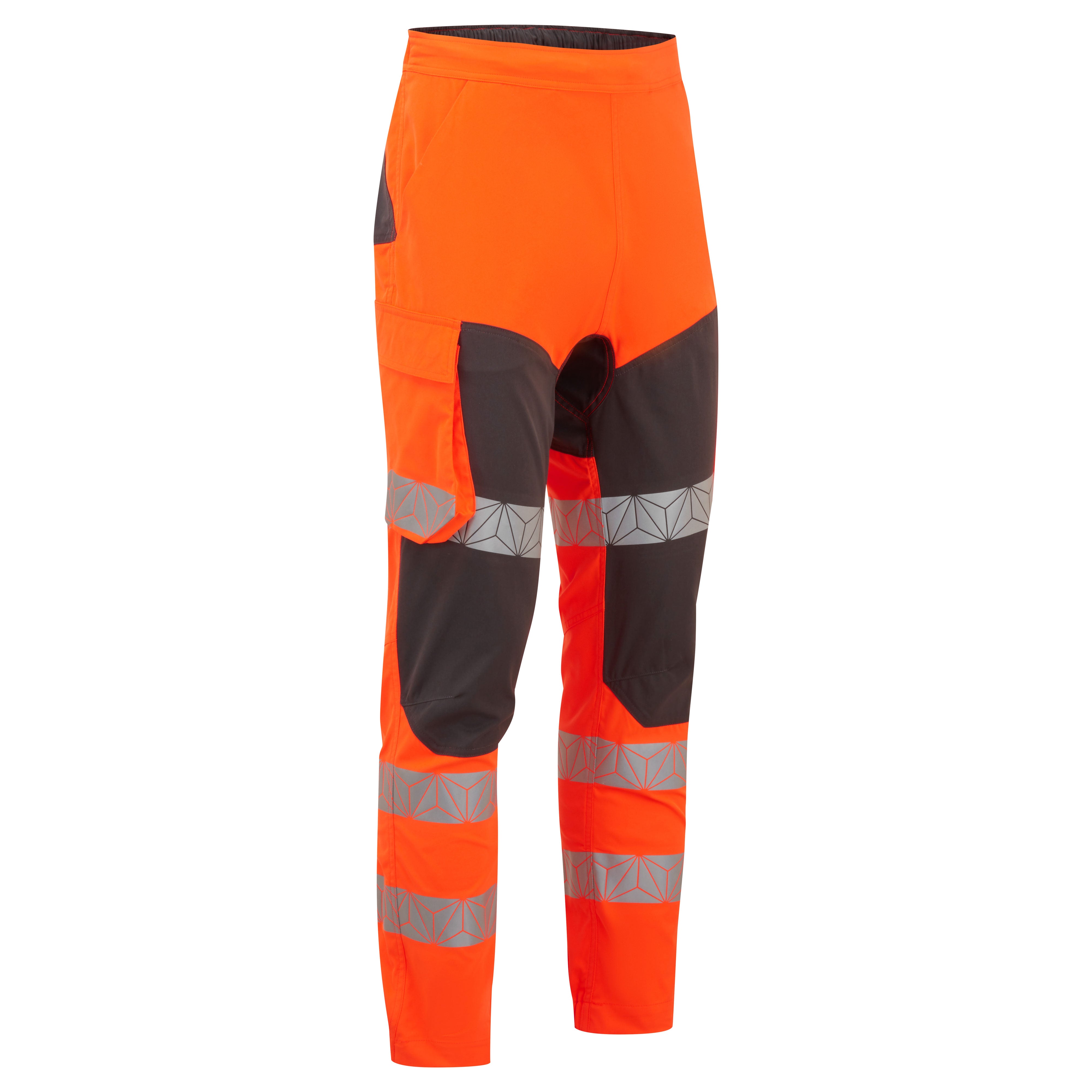 PULSAR React Hi-vis Orange/Grey Combat Trousers RCT811 | Start