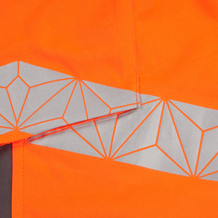 PULSAR React Hi-vis Orange/Grey Combat Trousers RCT811