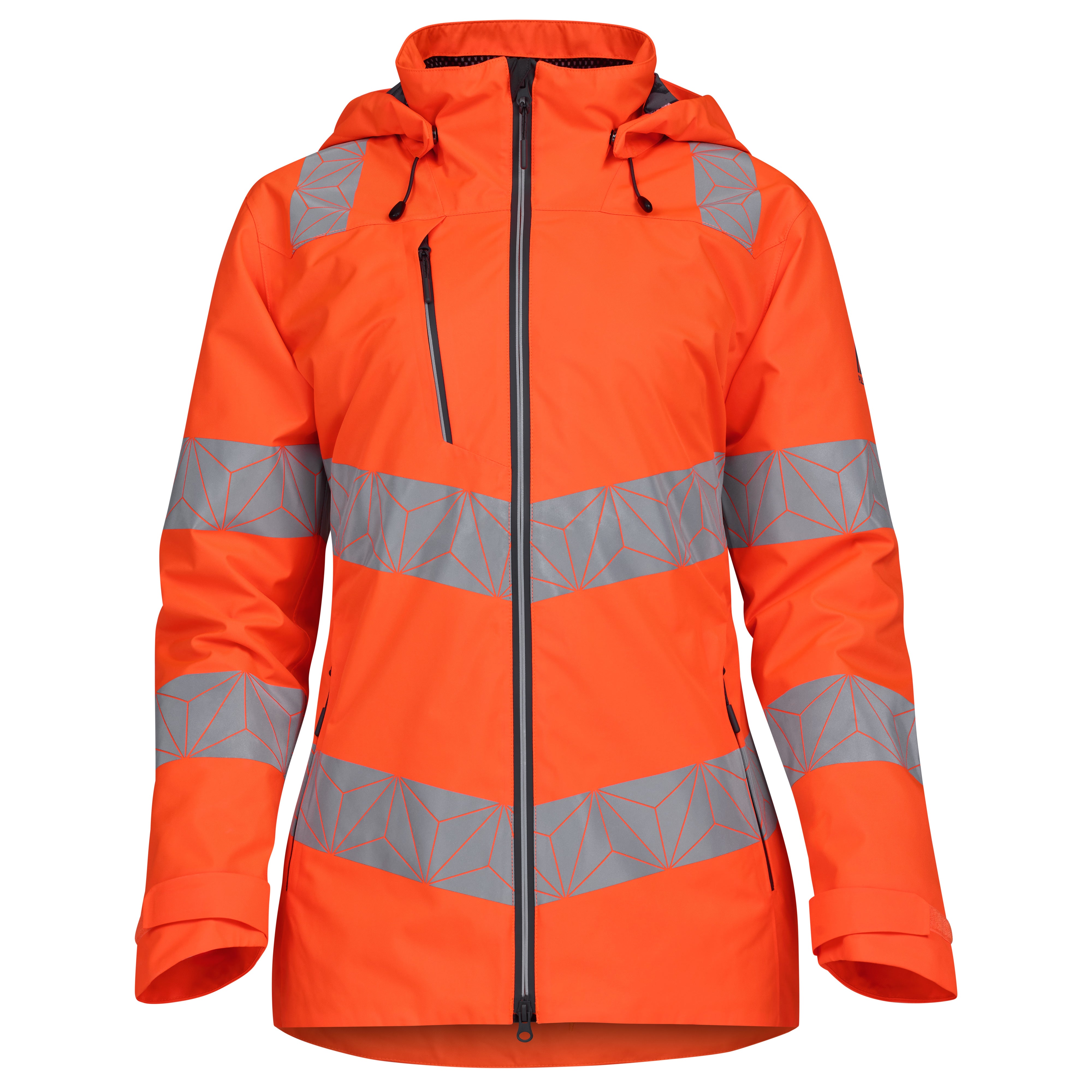 PULSAR React Hi-vis Orange Women's Shell Jacket RCT851 | Start