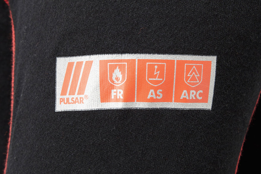 Pulsar Arc Flash & Flame Retardant Long Sleeve Top Tag