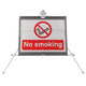 No Smoking - Roll Up Sign / RA1 | 600x450mm