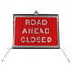 Road Ahead Closed dia. 7010.1 - Roll Up Sign / RA1 | 1050x750mm