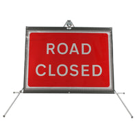 Road Closed dia. 7010.1 - Roll Up Sign / RA1 | 1050x750mm