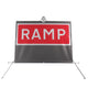 Ramp dia. 7013 - Roll Up Sign / RA1 | 1050x450mm