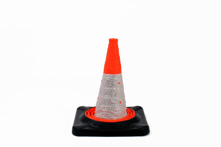 Collapsible Traffic Cones, Road Legal 750mm Retroreflective