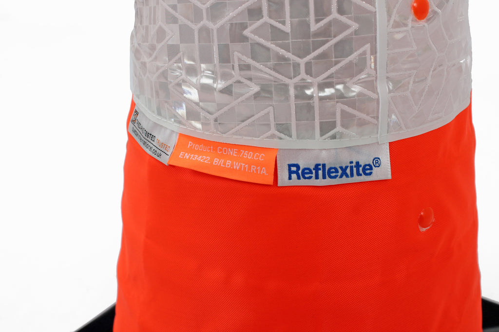 Collapsible Traffic Cones, Road Legal 750mm Retroreflective