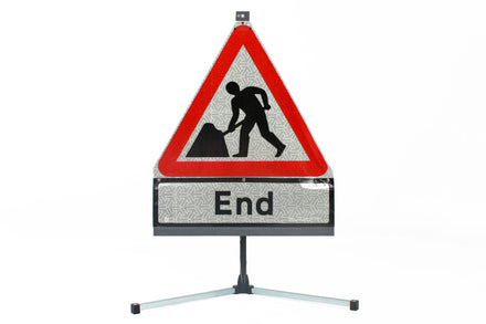 TriFlex™ Roll Up Road Sign Package 750mm