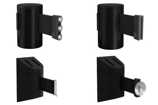 Queue Solutions_Different Belt Mounting Options